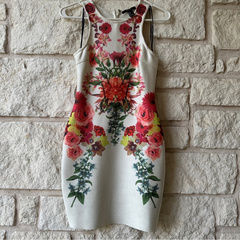 Floral Racerback Dress - Picture 2 of 6
